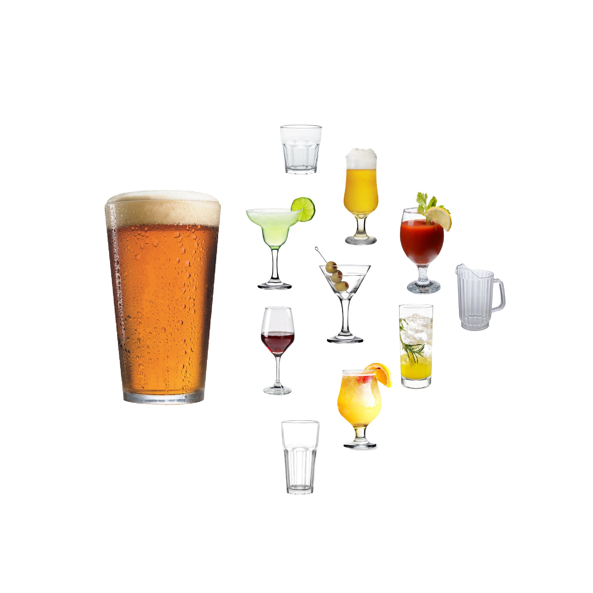 Pitchers and Bar Glassware