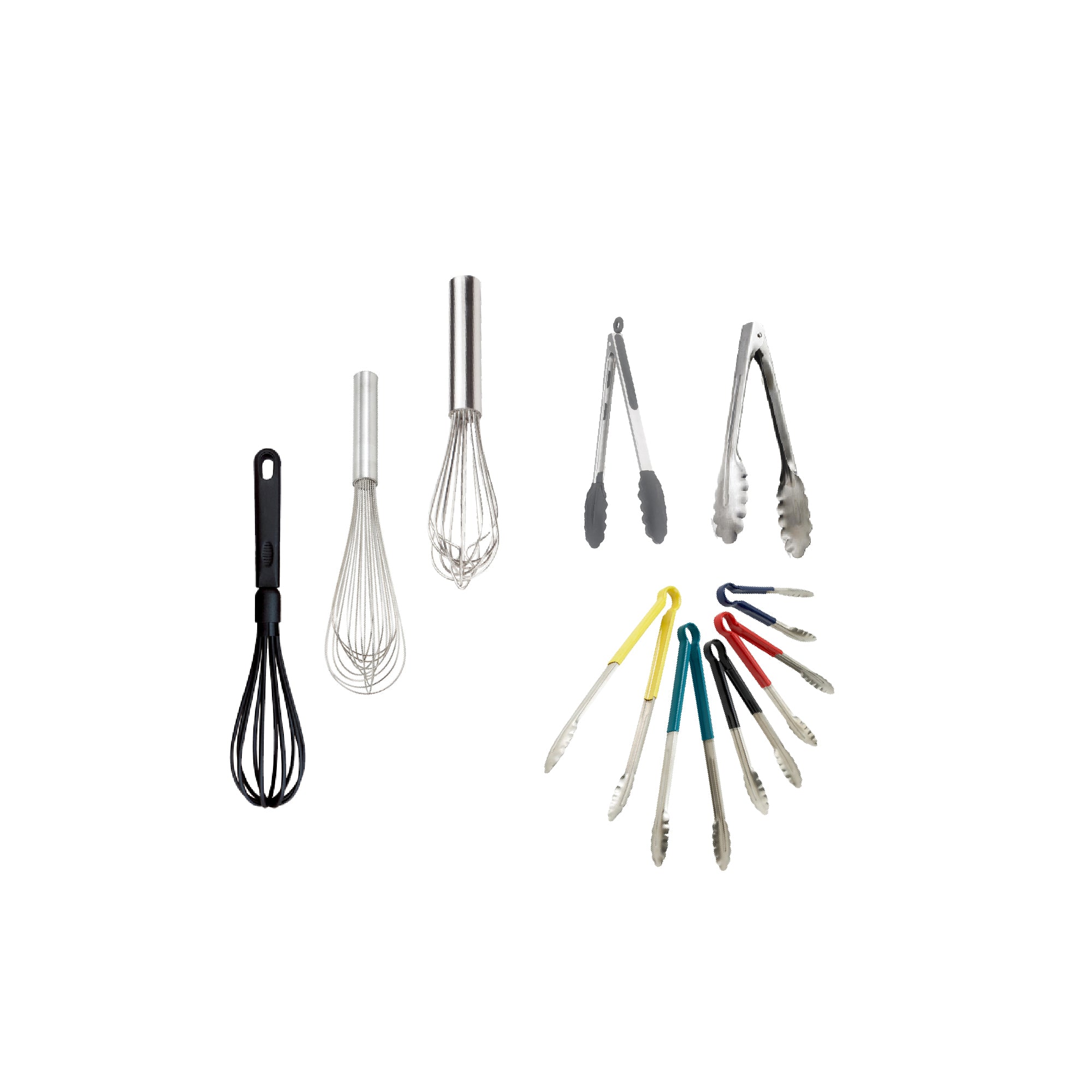 whips and tongs for foodservice establishments