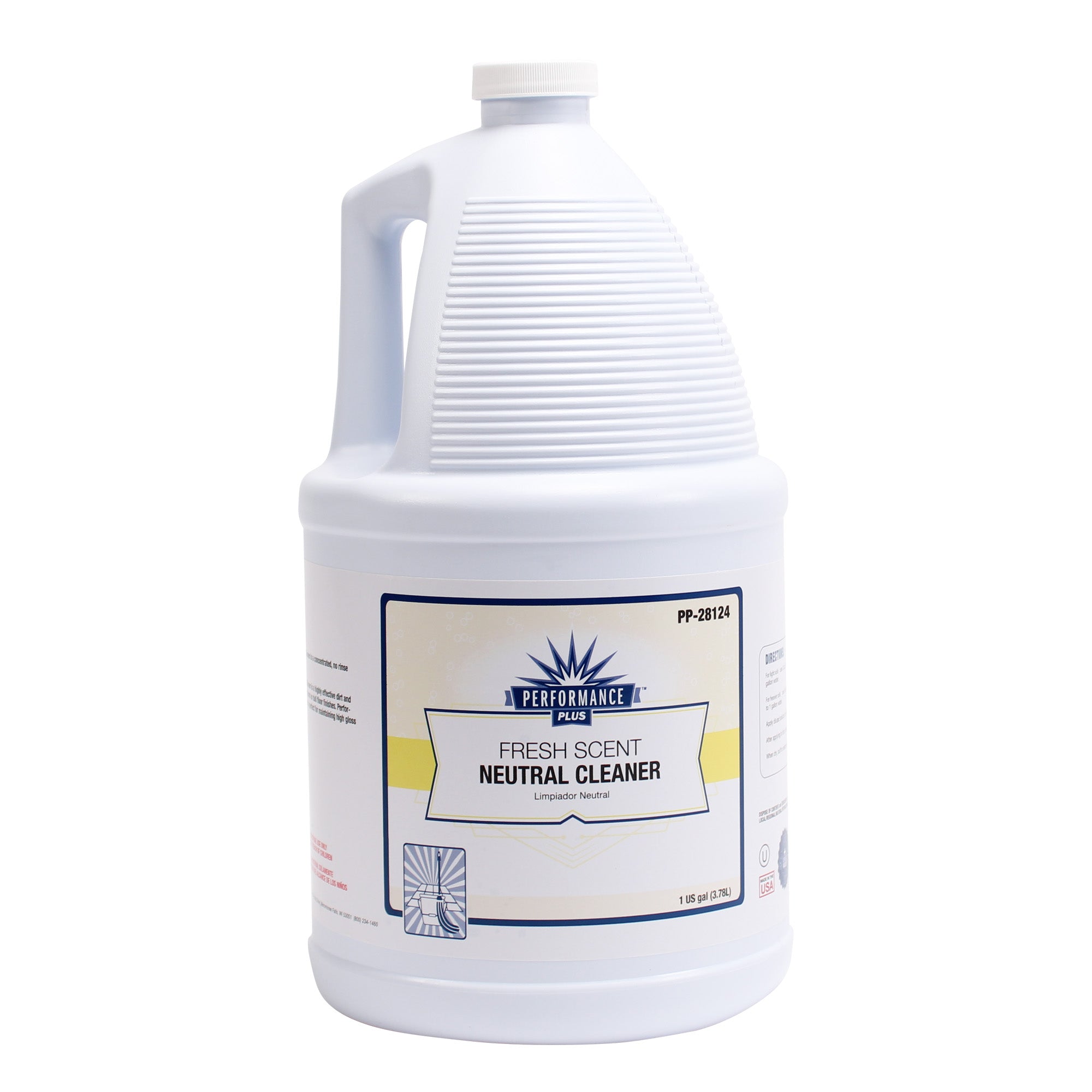 RJ Schinner PP-28124 1 Gallon pH-Neutral No-Rinse Floor Cleaner
