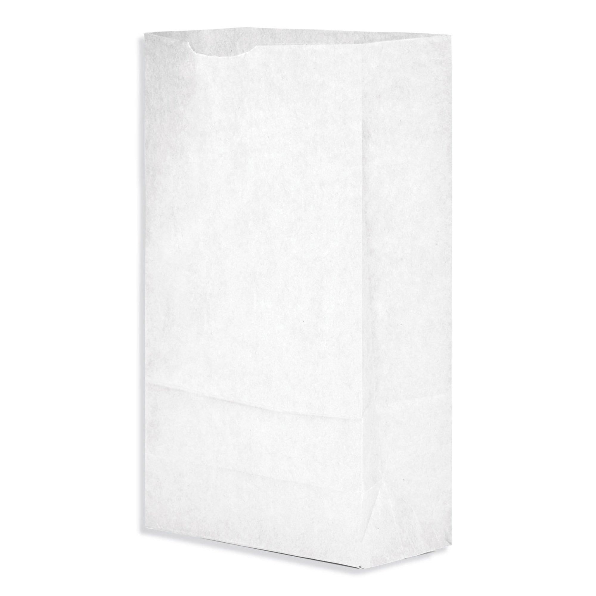 20 Lb. White Paper Grocery Bag – Sold 500 Bags per Case | Gator Chef Restaurant Equipment & Kitchen Supplies