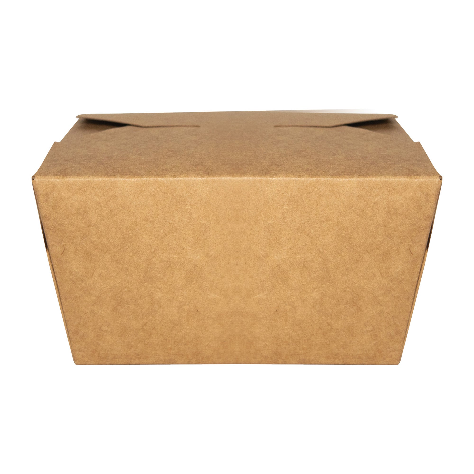 #1 30 Oz. Kraft Microwavable Folded Paper Take-Out Container-ITI TG-KB-#1