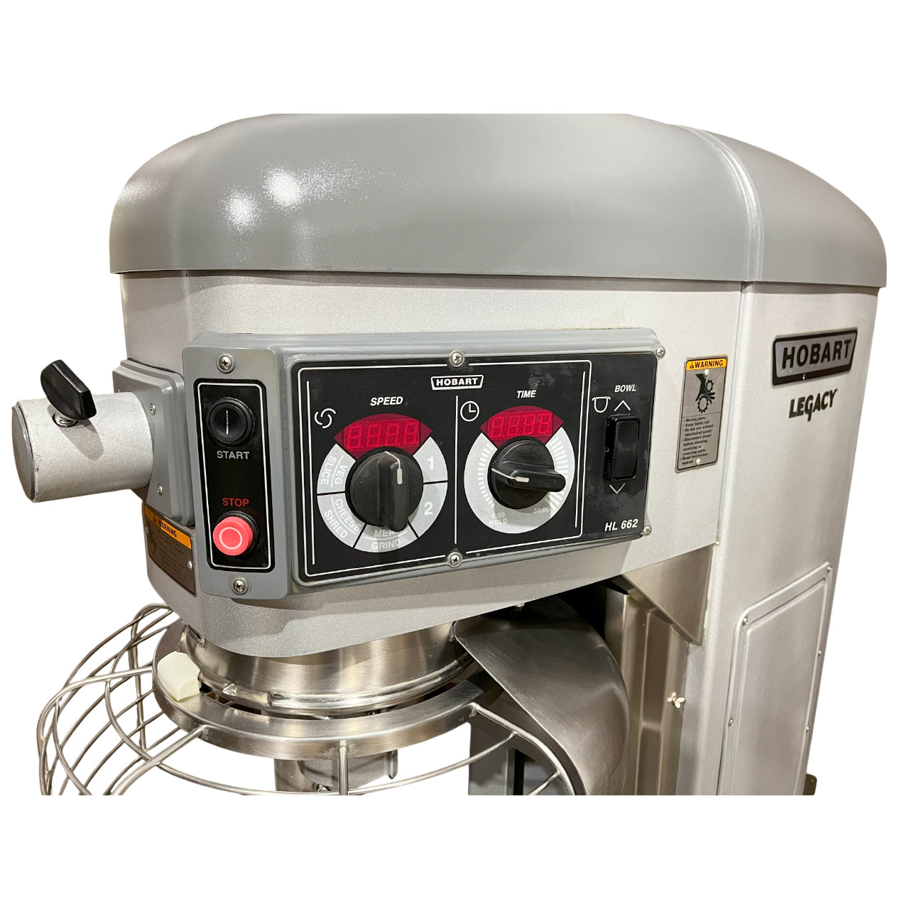 USED Hobart 60 Quart HL-662 Pizza Dough Mixer Controls - Refurbished by Gator Chef Restaurant Equipment and Kitchen Supplies