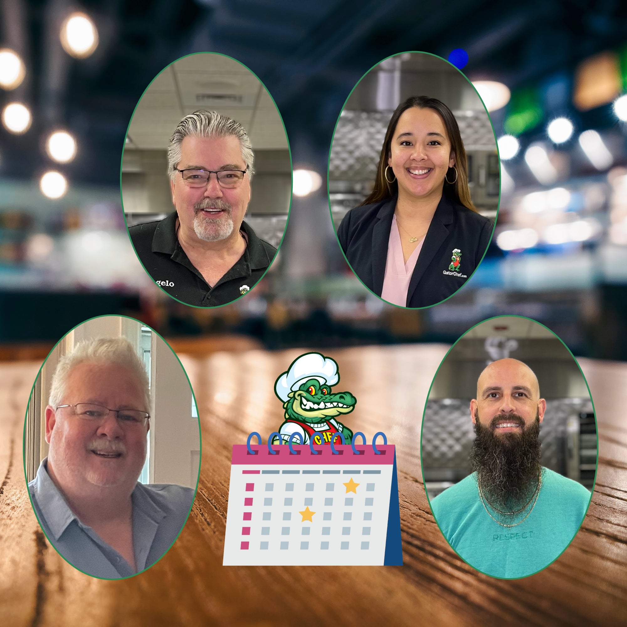 Grid of profile pictures of our industry expert restaurant consultants