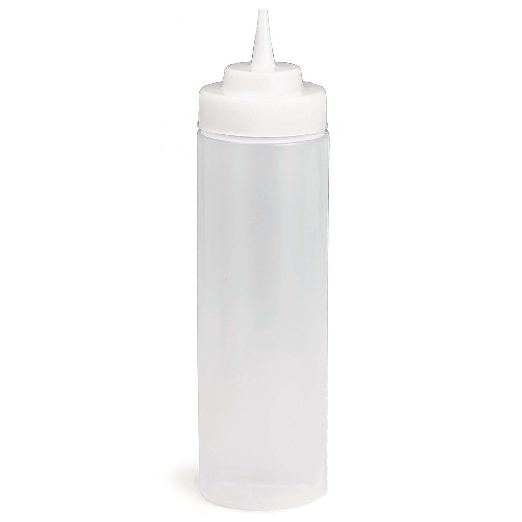 TableCraft 12 Oz. Clear Widemouth™ Squeeze Bottle (TableCraft 11253C)