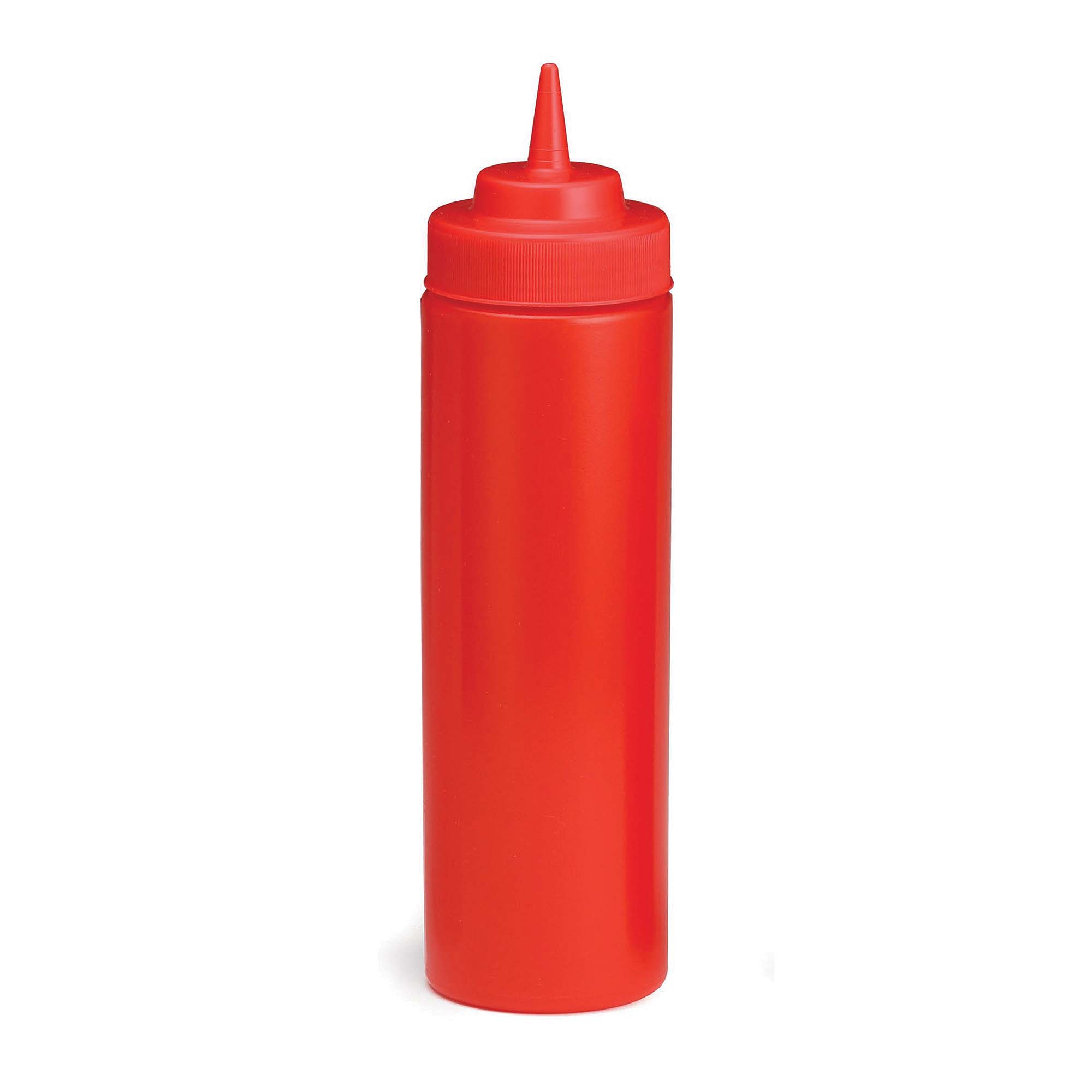 TableCraft 12 Oz. Red Widemouth™ Squeeze Bottle (TableCraft 11253K)
