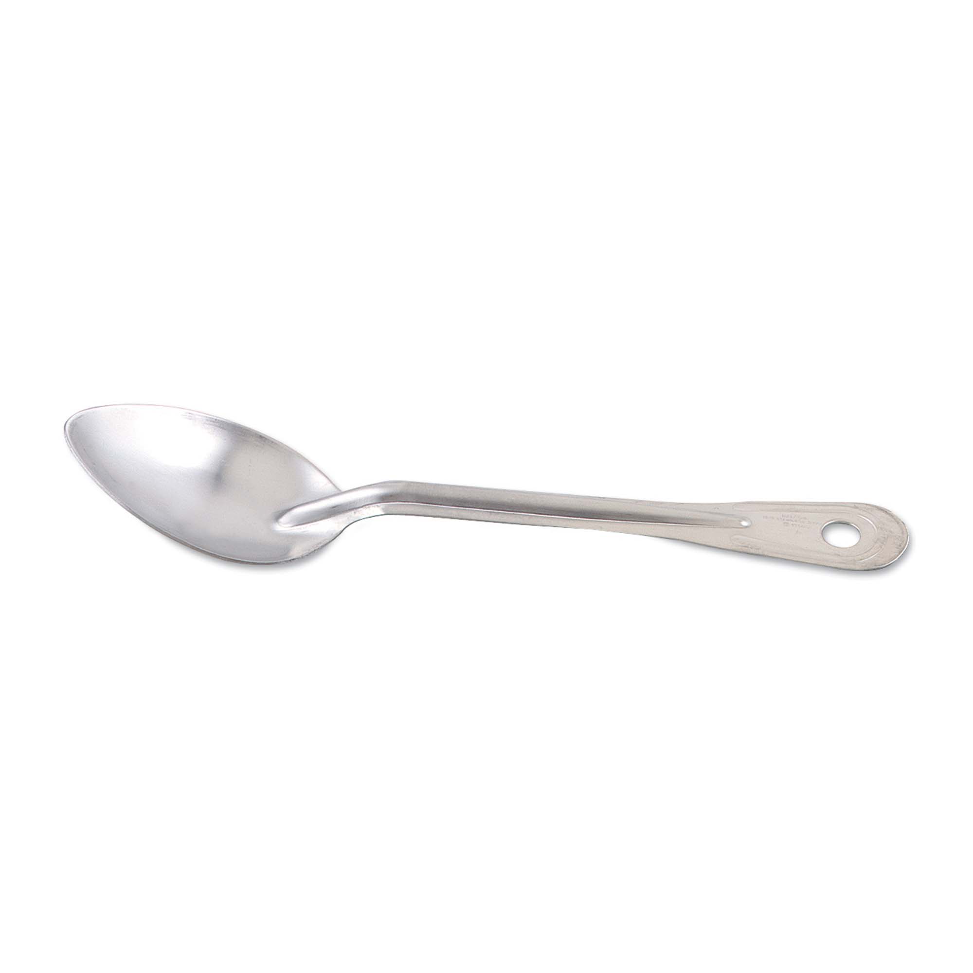 Renaissance 13" Stainless Steel Solid Serving Spoon (Browne USA 4760)
