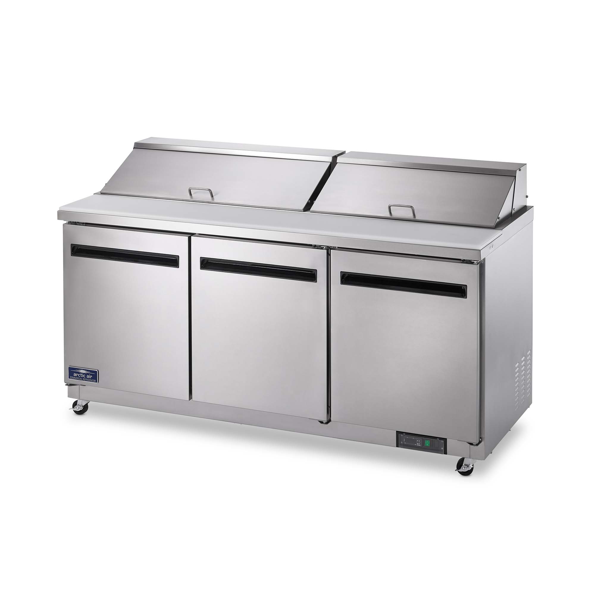 Arctic Air Megatop 3-Door 72" Wide Food Prep Table