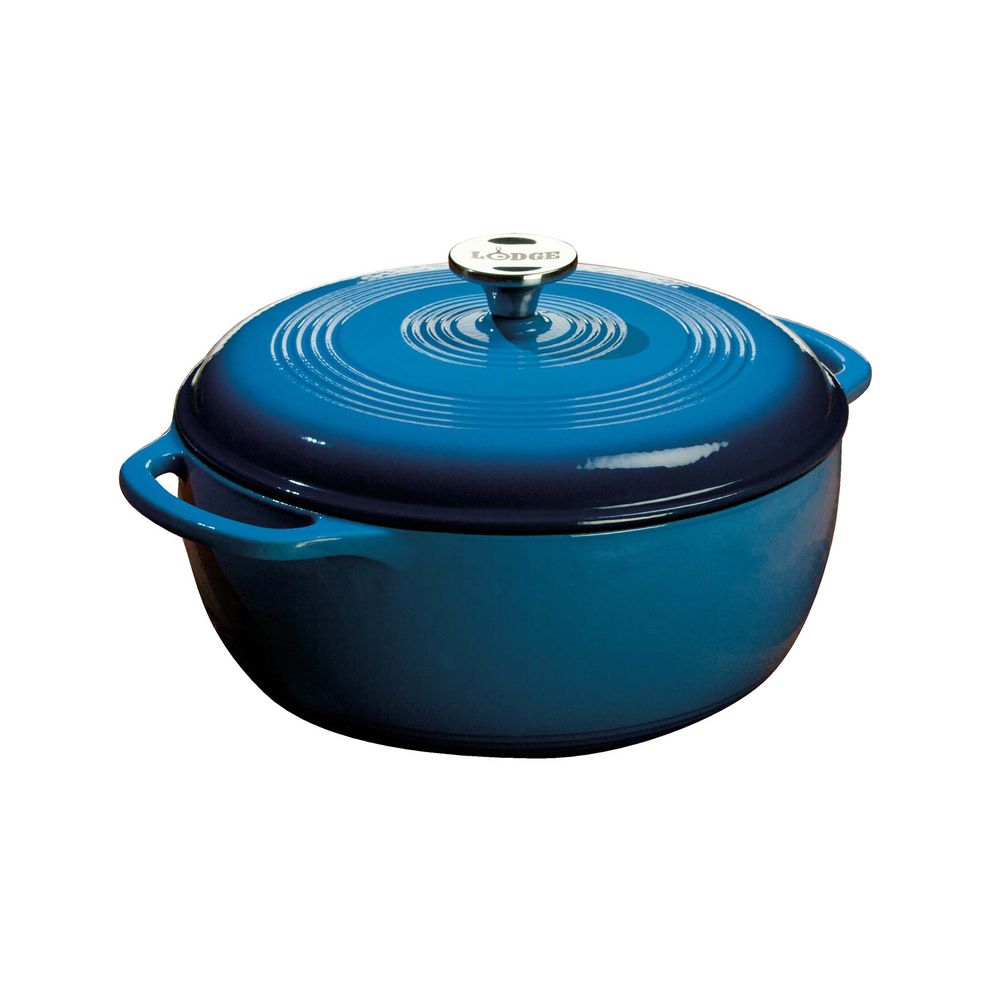 Lodge Enameled Cast Iron Dutch Oven, 6 Qts. (Lodge Mfg. EC6D33)