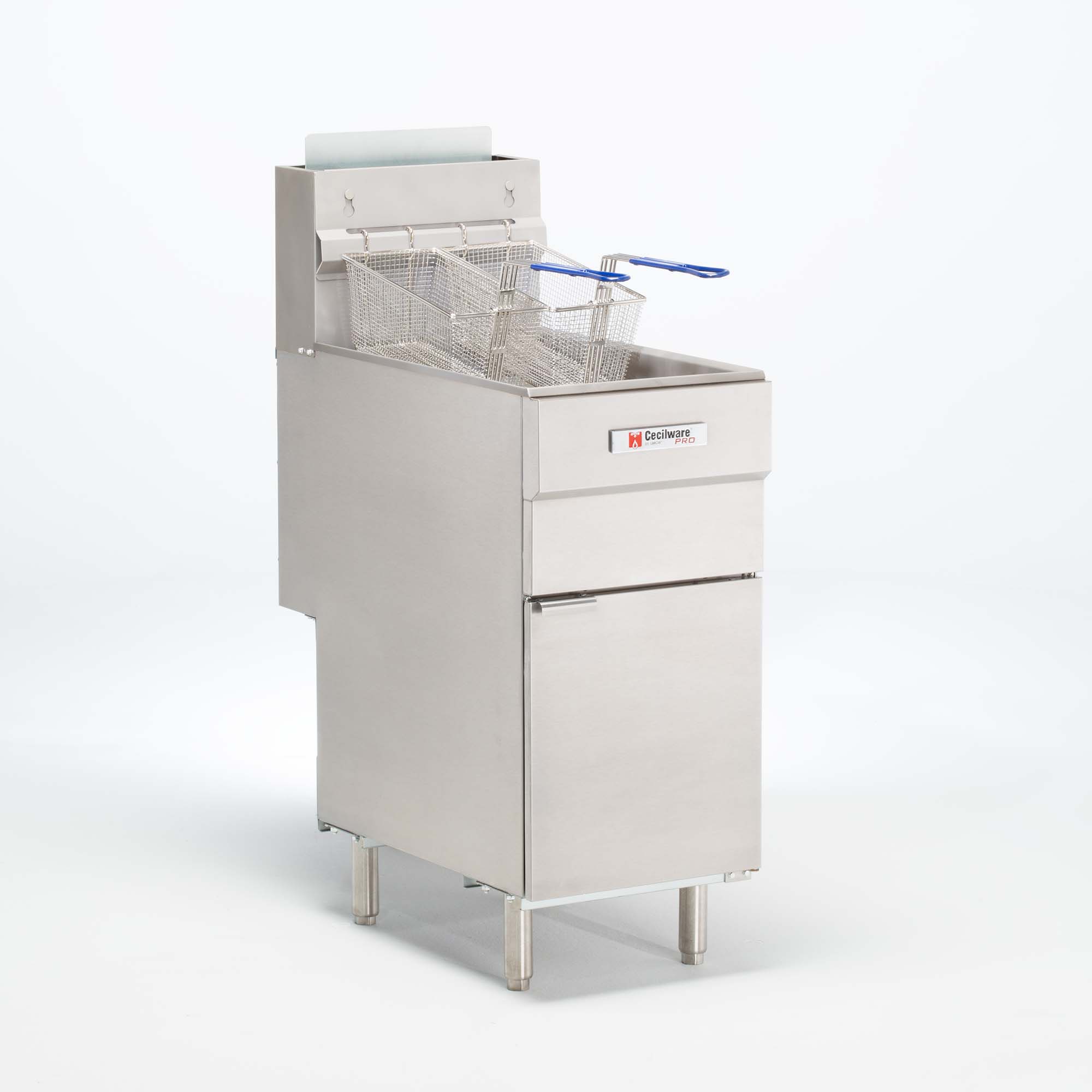 Cecilware Pro 50 Lb. Commercial Gas Deep Fryer (Grindmaster FMS504NAT)