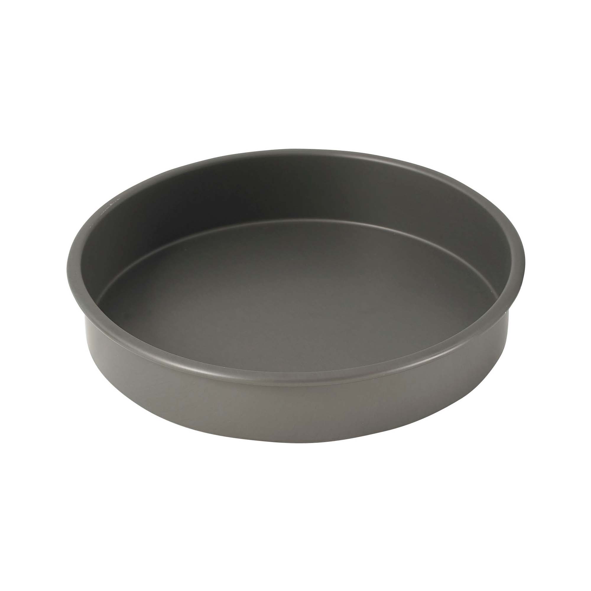 Winco 10" x 2" Round Anodized Aluminum Cake Pan (Winco HAC-102)