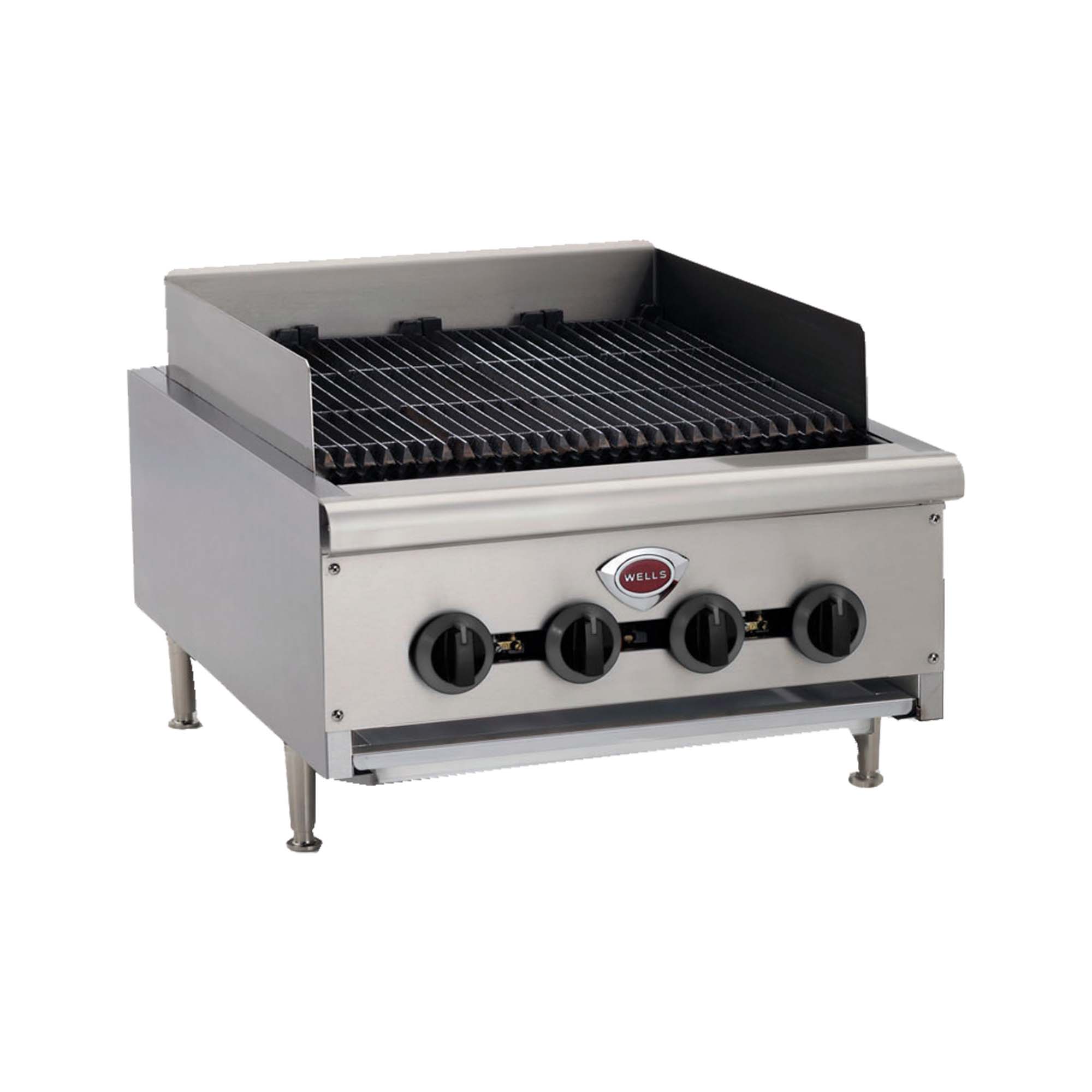 Wells 24” Gas Countertop Charbroiler (Wells Mfg. HDCB-2430G)