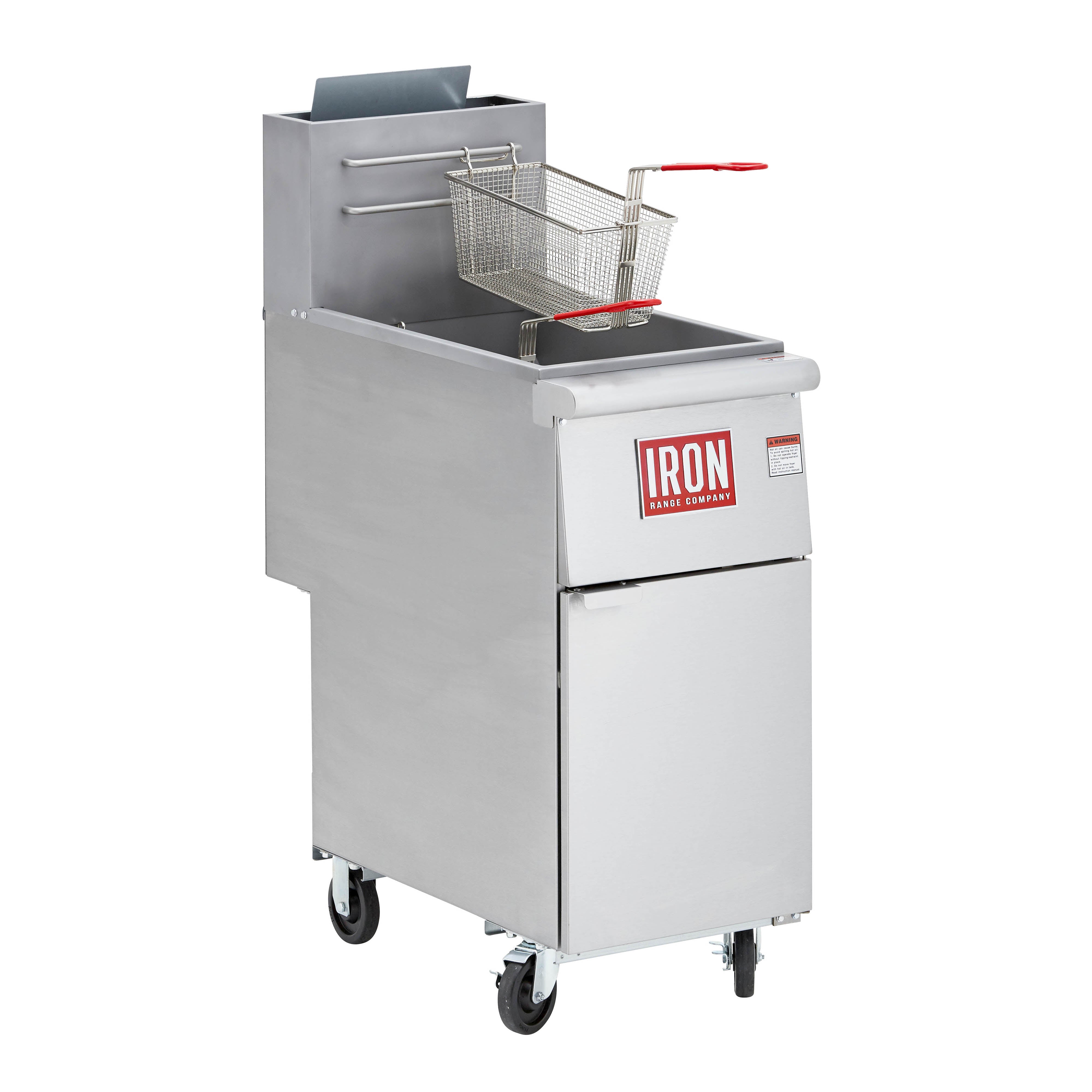 Iron Range 40 Lb. Commercial Tube Type Gas Deep Fryer (Iron Range IRF-40)