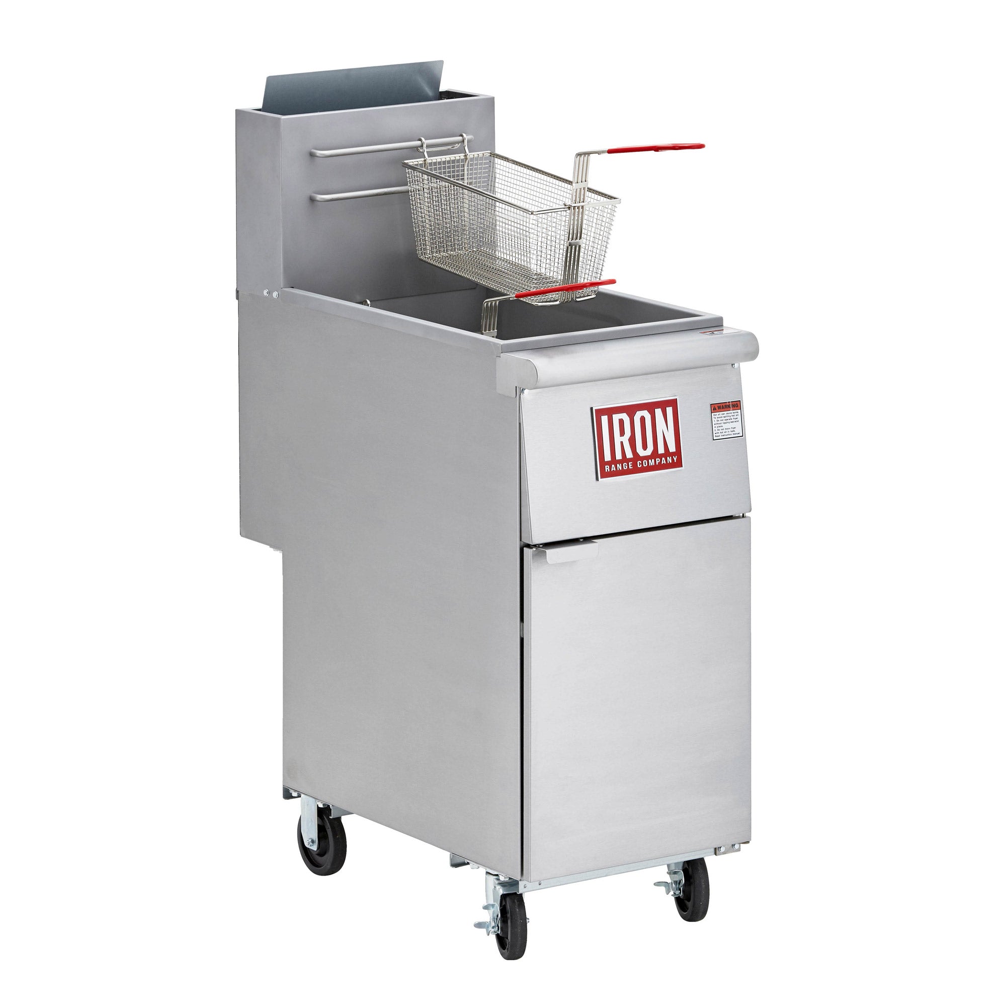 Iron Range 50 Lb. Commercial Tube Type Gas Deep Fryer (Iron Range IRF-50)
