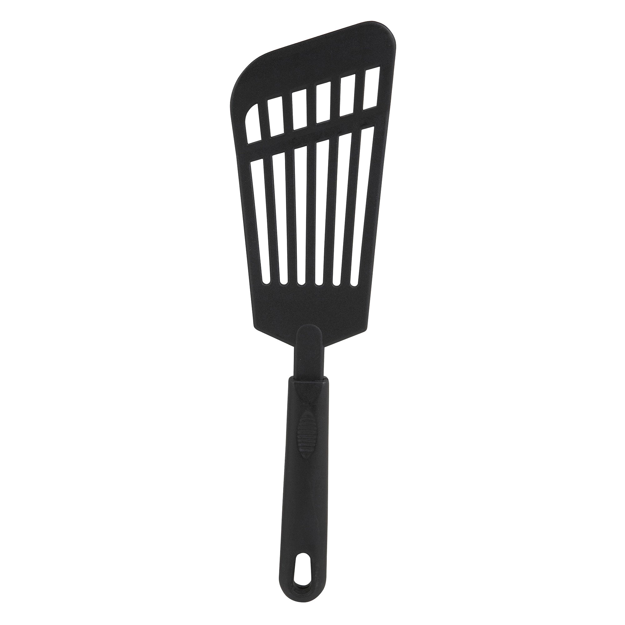 Winco 12" Black Nylon Fish Spatula (Winco NC-RS)