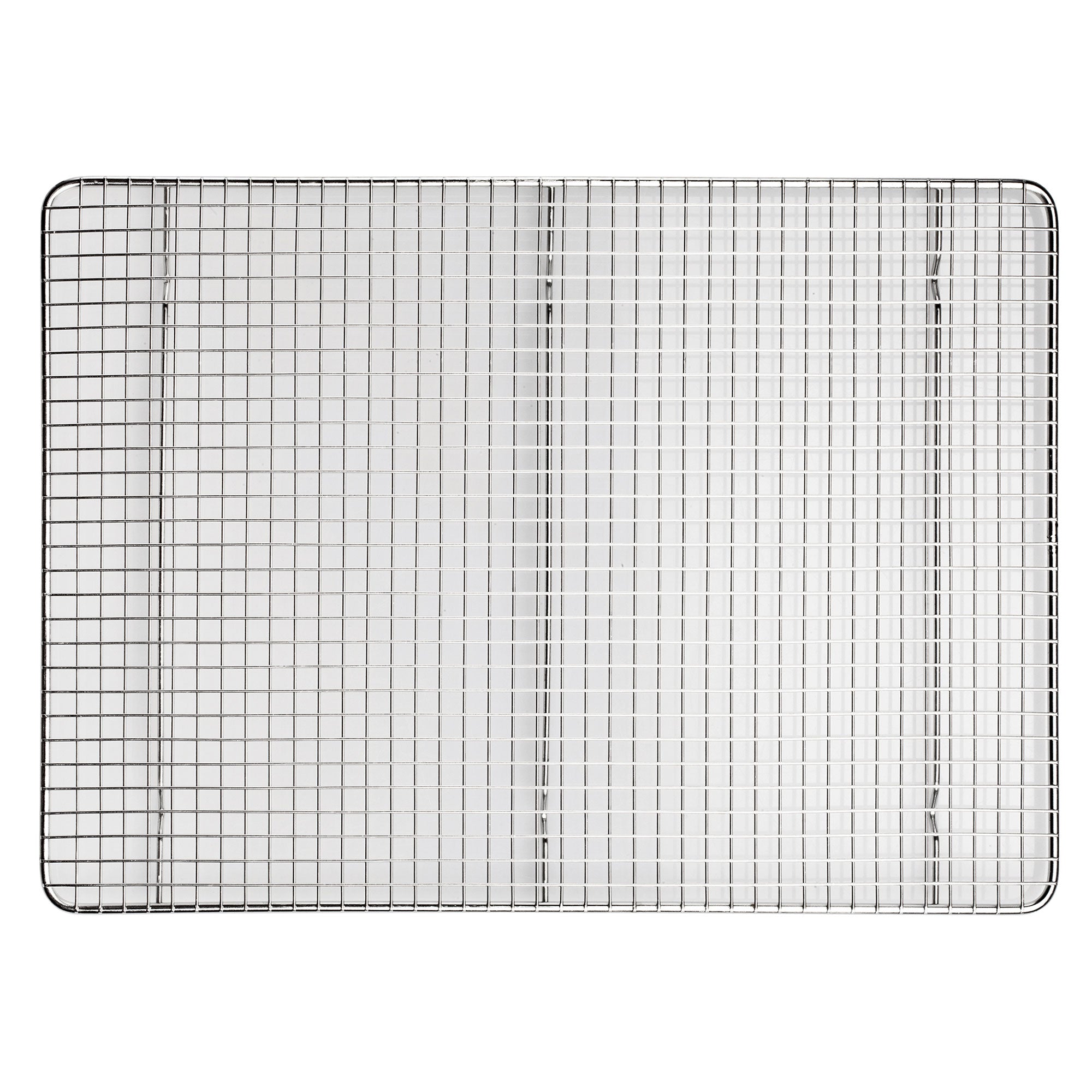 Winco 12" x 16-1/2" Half Size Stainless Steel Cooling/Icing Rack (Winco PGWS-1216)