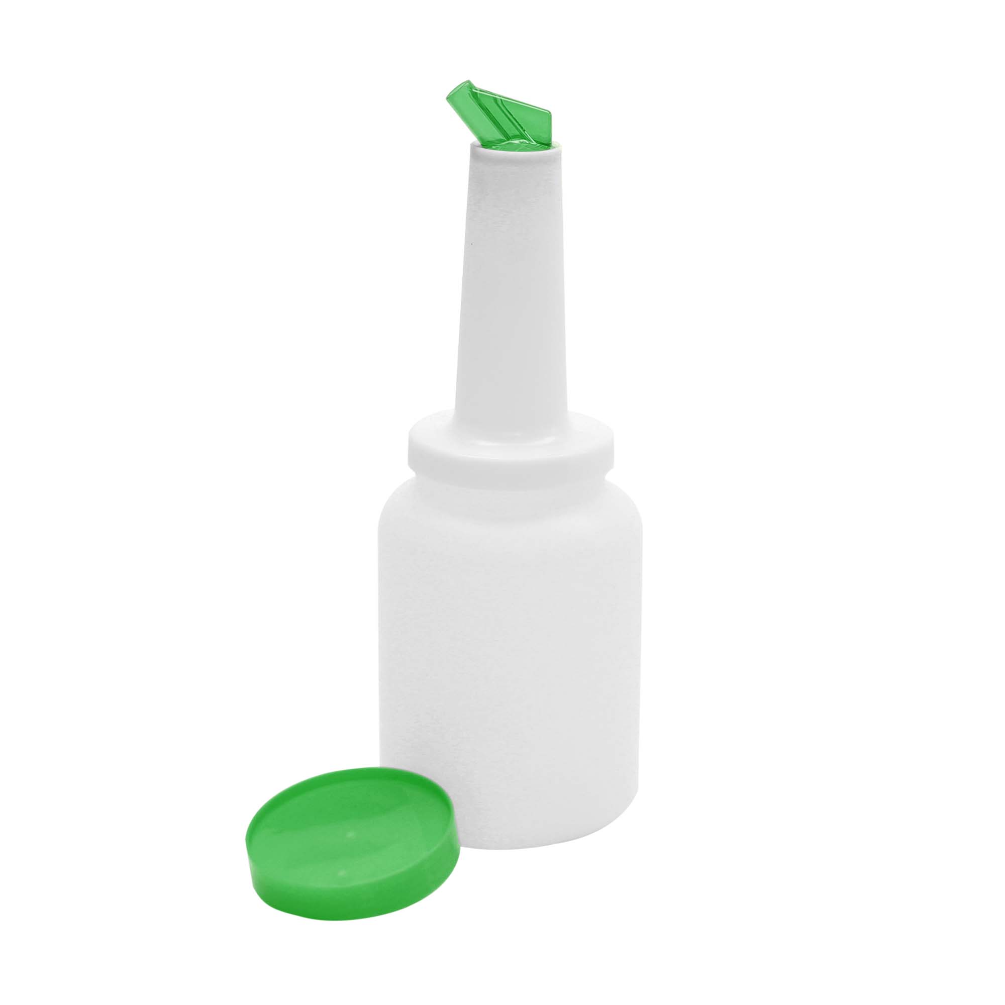 Thunder Group 1 Qt. Store & Pour Bottle Container, Green (Thunder Group PLSNP01G)