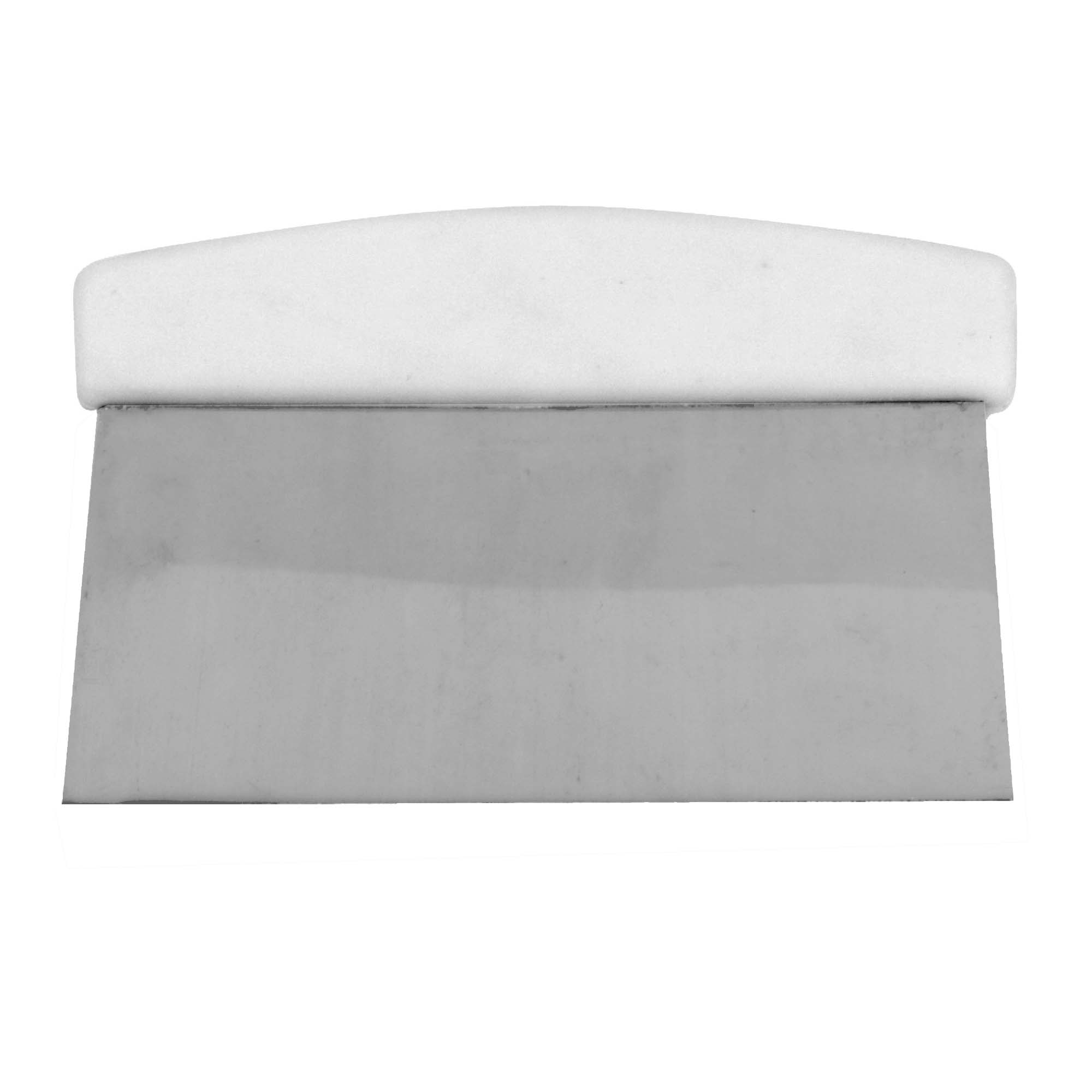 Thunder Group Stainless Steel Dough Scraper, Plastic Handle (Thunder Group SLDS060P)