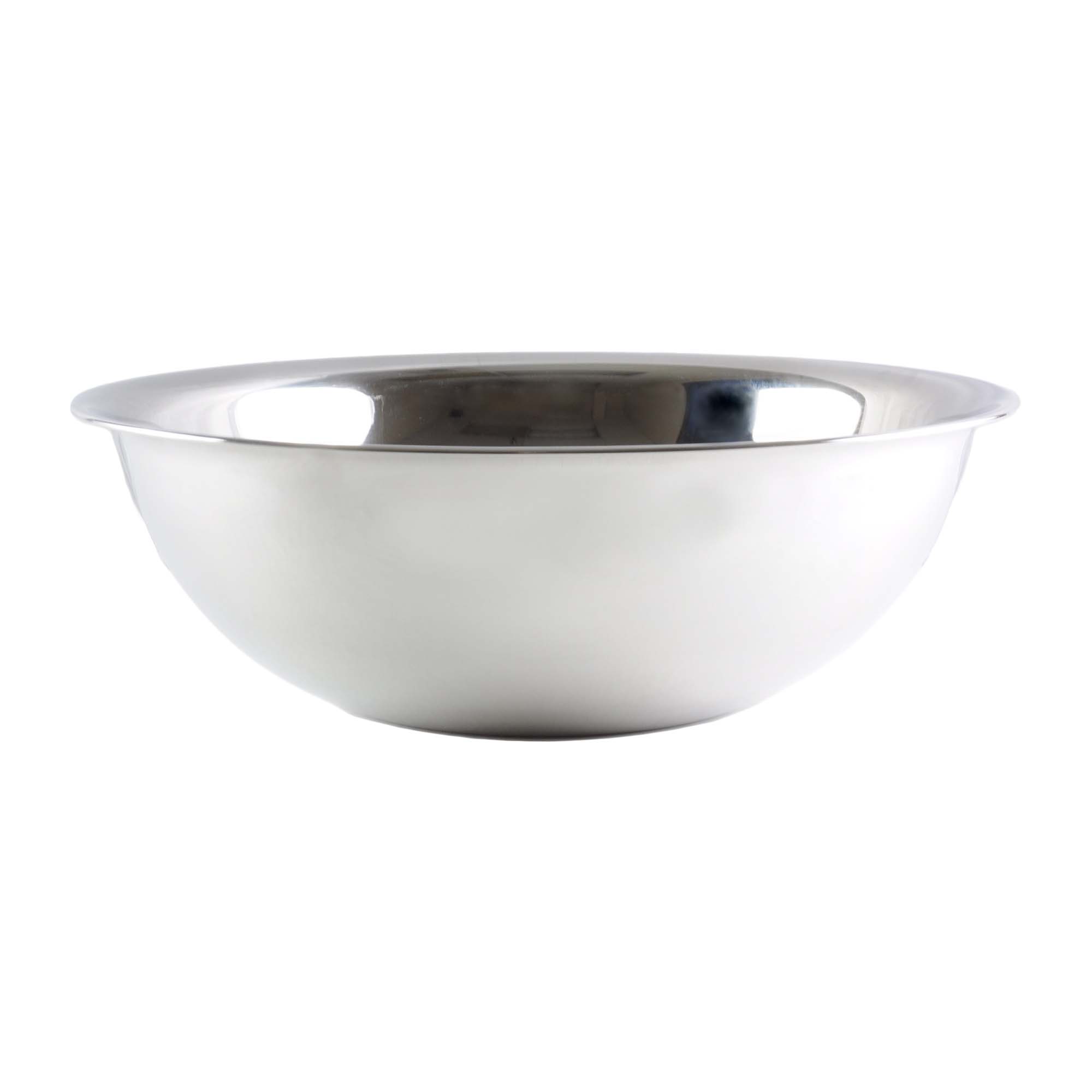 Thunder Group 8 Qt. Heavy Duty Stainless Steel Mixing Bowl (Thunder Group SLMB206)