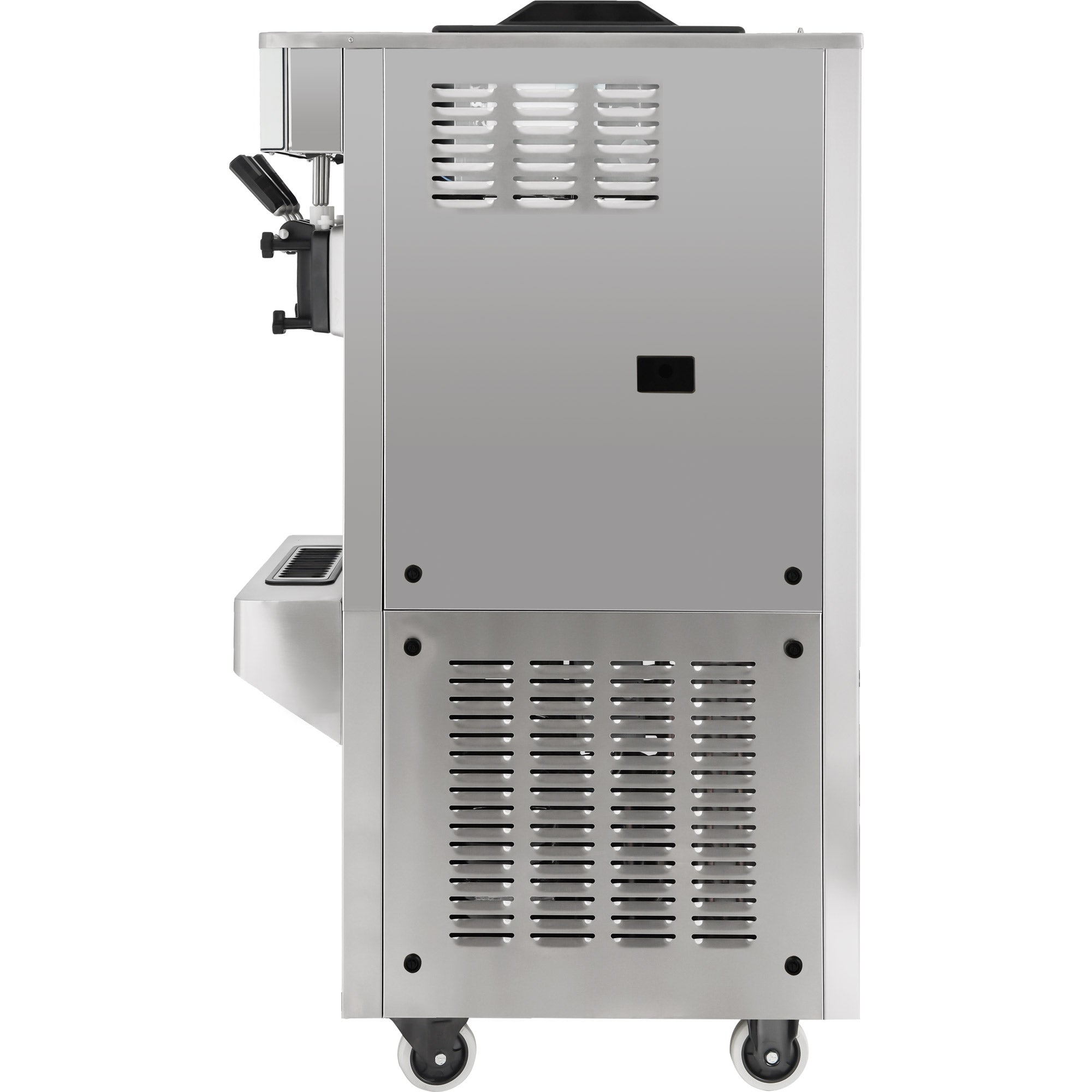 2-Flavor Floor Standing with Twist Soft Serve Ice Cream Machine – Right-Side View Air Gravity Feed Spaceman Model 6378-C