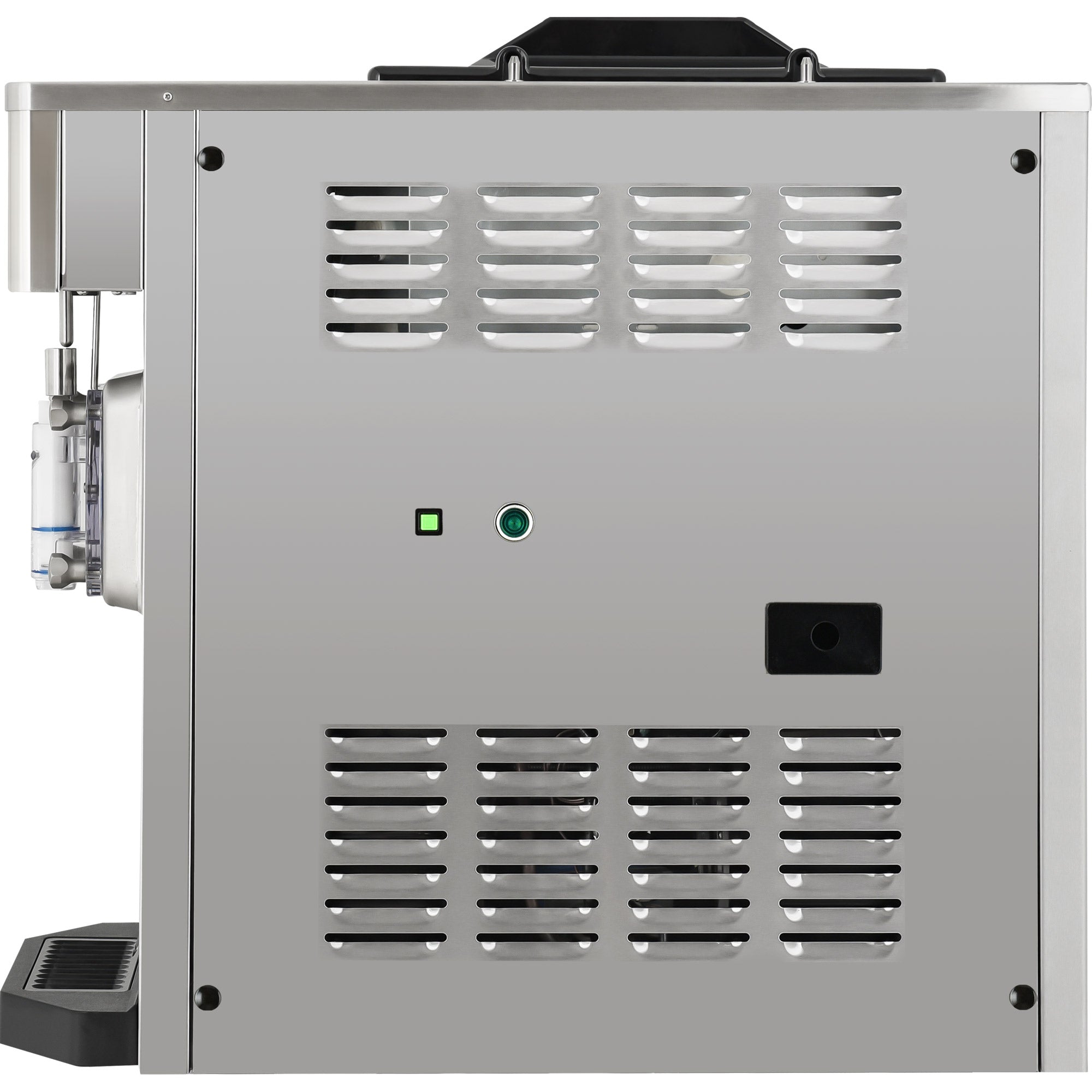 Single Flavor Countertop High Capacity Frozen Beverage Machine - Right-Side View - Spaceman 6650-C