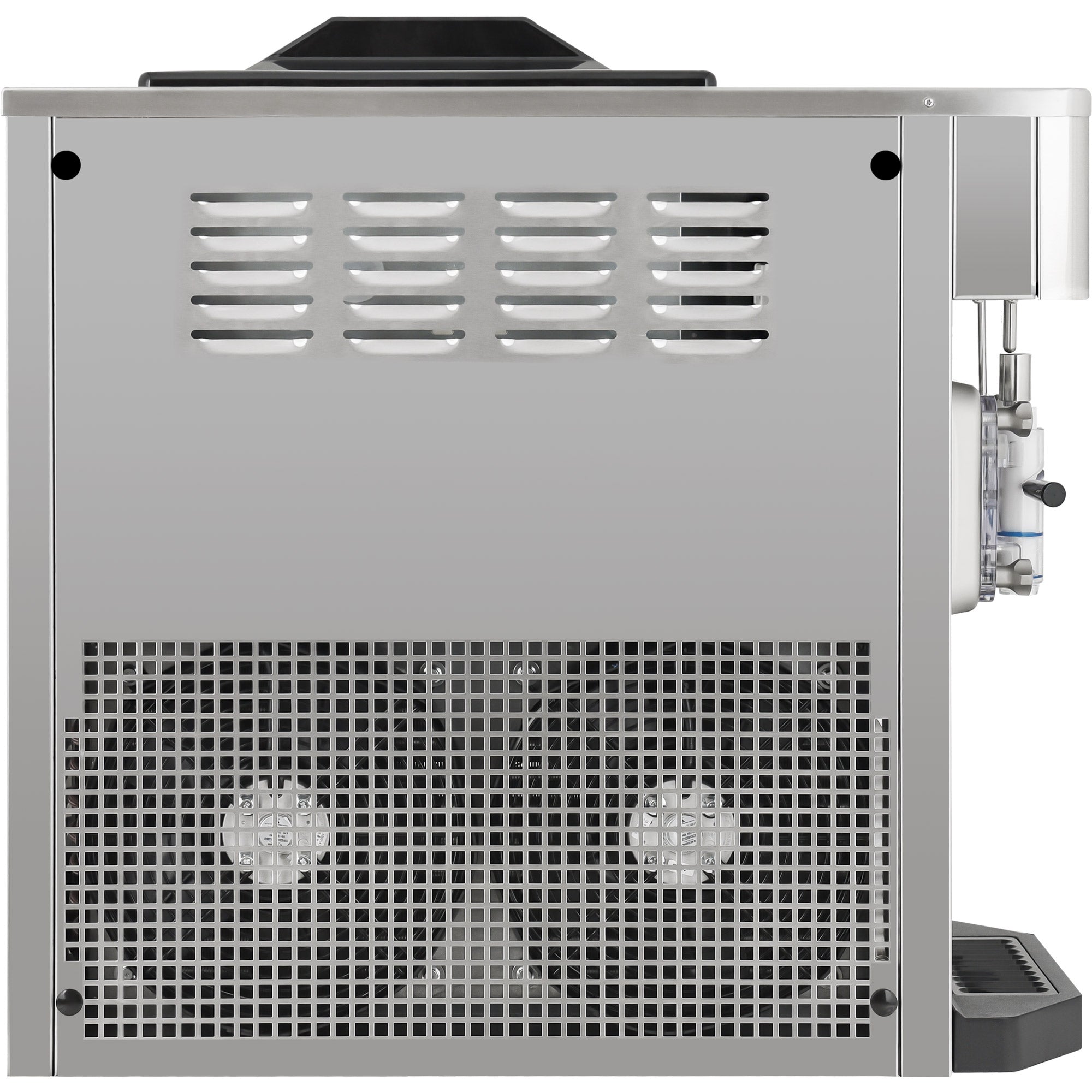 Single Flavor Countertop High Capacity Frozen Beverage Machine - Left-Side View - Spaceman 6650-C
