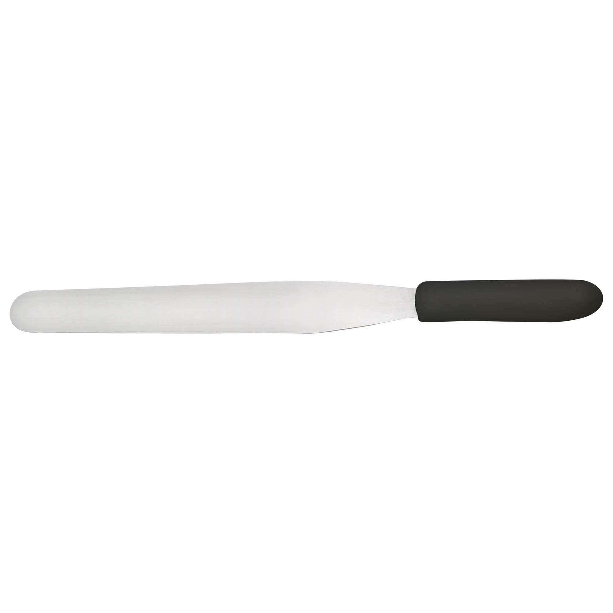 Winco 10" Straight Blade Bakery Spatula with Black Polypropylene Handle (Winco TKPS-9)