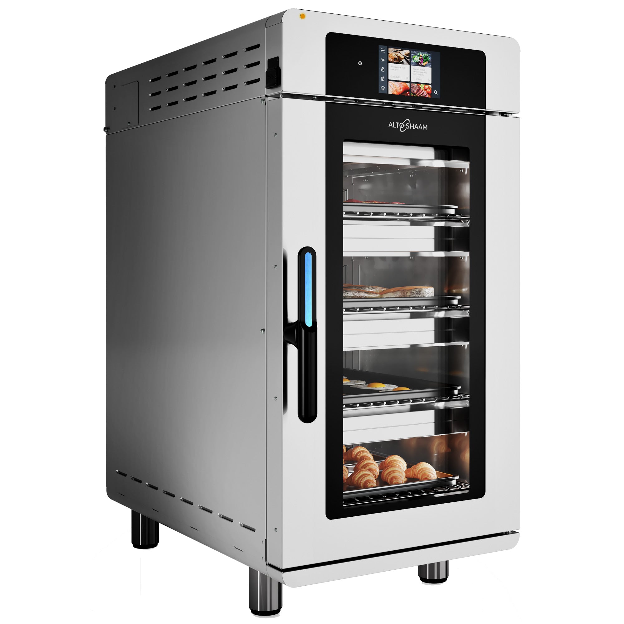 Side View - Alto-Shaam VMC-H4H Vector H Series Multi-Cook 4-Chamber Electric Oven – Ventless with Simple Controls – 208-240 VAC, 3-Phase